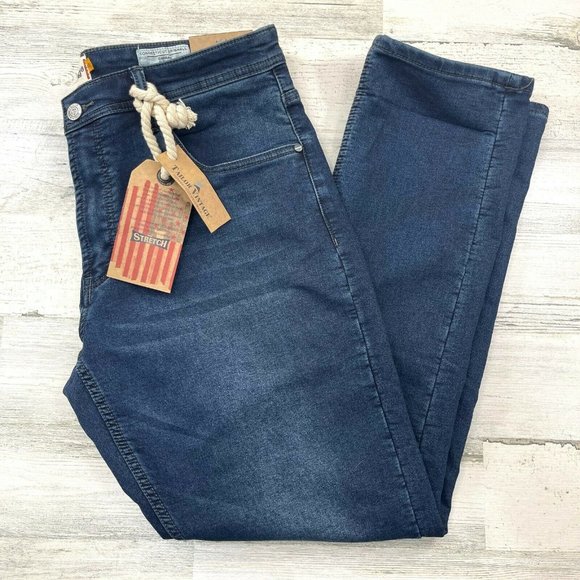Tailor Vintage Jeans Tailor Vintage Canaan Slim Fit Denim Jeans